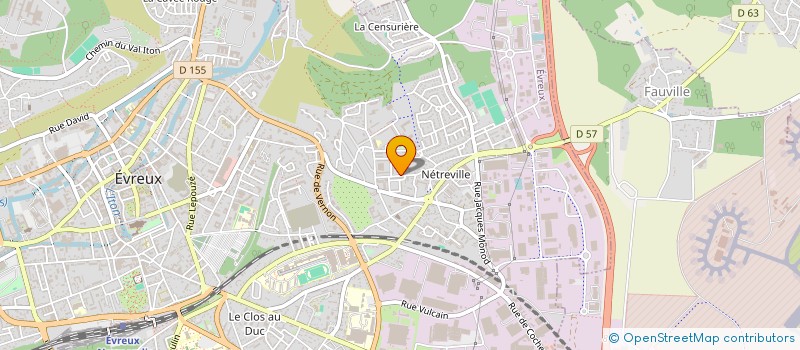 localisation de l'entreprise MONSIEUR DIDIER ROBIN à EVREUX