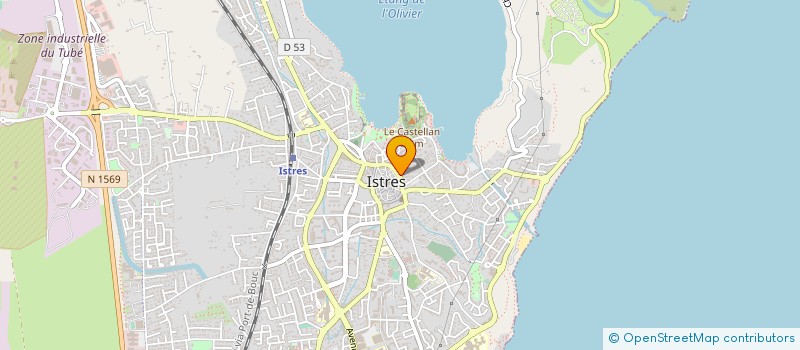 localisation de l'entreprise MONSIEUR DIDIER ROCA  ISTRES