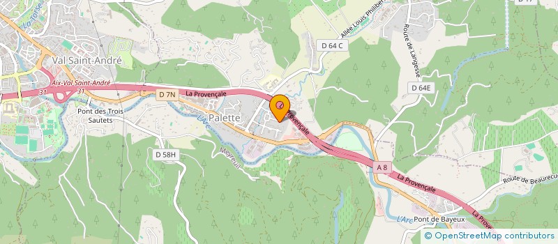 localisation de l'entreprise MONSIEUR DIDIER ROCHEDIX  LE THOLONET