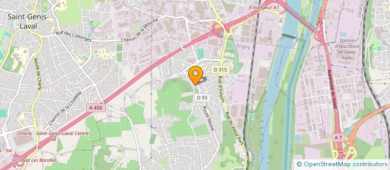 localisation de l'entreprise MONSIEUR DIDIER ROCHETON  IRIGNY