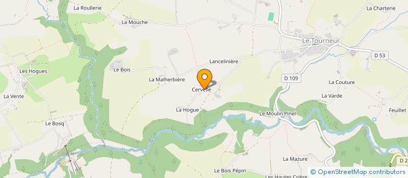 localisation de l'entreprise MONSIEUR DIDIER ROGER  SOULEUVRE EN BOCAGE