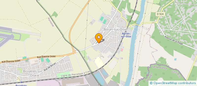 localisation de l'entreprise MONSIEUR DIDIER ROLLAND à BORAN-SUR-OISE