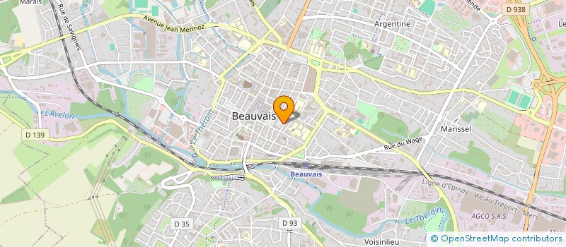 localisation de l'entreprise MONSIEUR DIDIER ROLLAND à BEAUVAIS