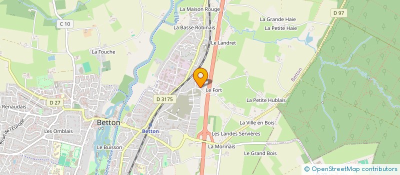 localisation de l'entreprise MONSIEUR DIDIER ROLLAND  BETTON