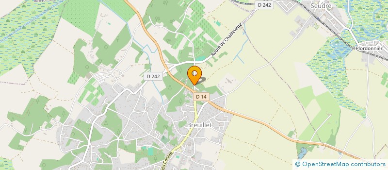 localisation de l'entreprise MONSIEUR DIDIER ROLLANDEAU  BREUILLET