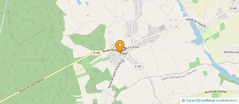 localisation de l'entreprise MONSIEUR DIDIER ROLLET  SAINT-ELOY-DE-GY