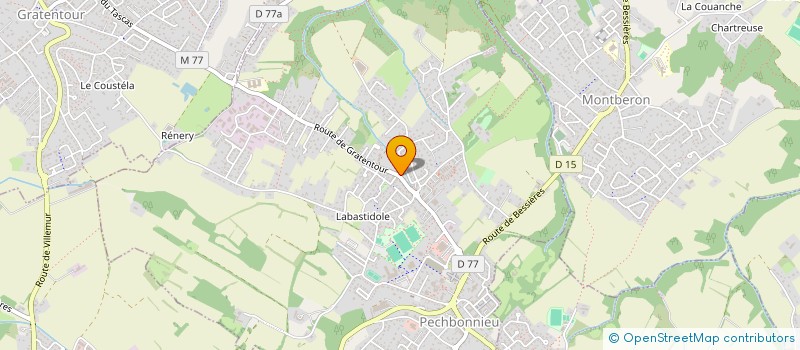 localisation de l'entreprise MONSIEUR DIDIER ROQUES  PECHBONNIEU