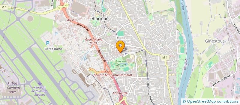 localisation de l'entreprise MONSIEUR DIDIER ROSA à BLAGNAC