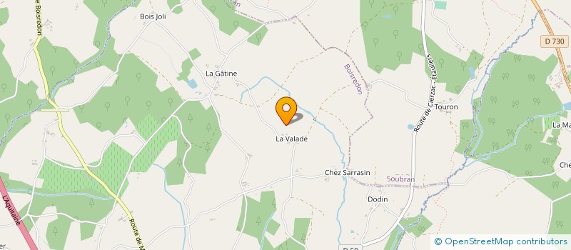 localisation de l'entreprise MONSIEUR DIDIER ROSE  BOISREDON