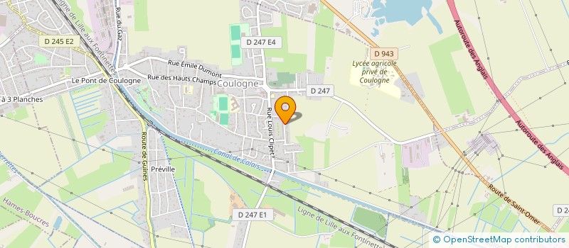 localisation de l'entreprise MONSIEUR DIDIER ROSENFELD  COULOGNE