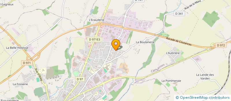 localisation de l'entreprise MONSIEUR DIDIER ROSSEMAN à COUTANCES