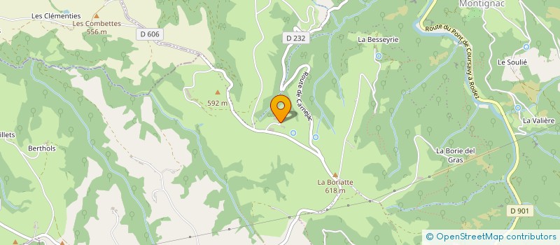 localisation de l'entreprise MONSIEUR DIDIER ROUALDES à CONQUES-EN-ROUERGUE