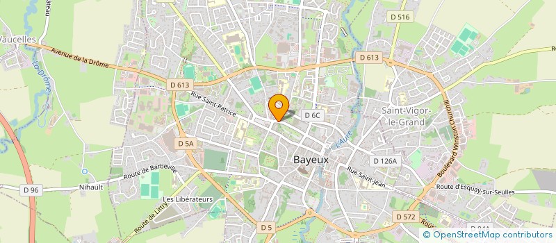 localisation de l'entreprise MONSIEUR DIDIER ROUAULT à BAYEUX