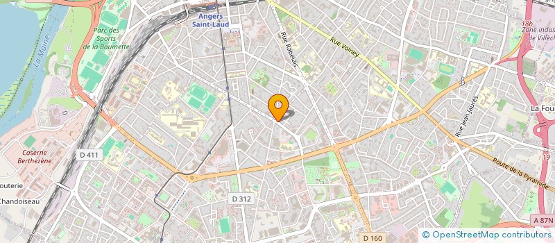 localisation de l'entreprise MONSIEUR DIDIER ROUGANNE à ANGERS