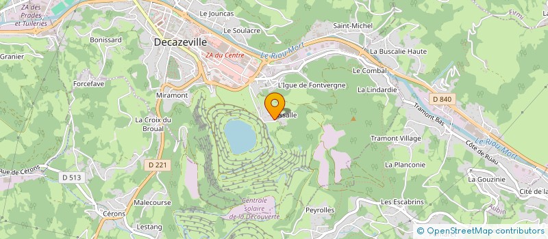 localisation de l'entreprise MONSIEUR DIDIER ROUQUETTE  ALMONT-LES-JUNIES