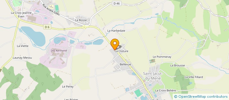 localisation de l'entreprise MONSIEUR DIDIER ROUXEL à LE MENE