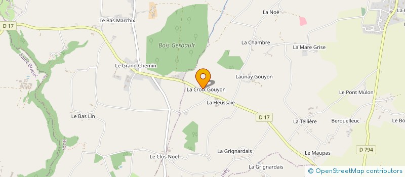 localisation de l'entreprise MONSIEUR DIDIER ROUXEL à SAINT-POTAN
