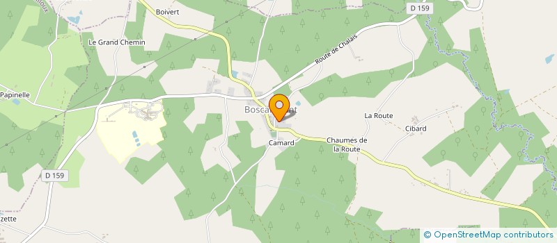 localisation de l'entreprise MONSIEUR DIDIER ROY  BOSCAMNANT