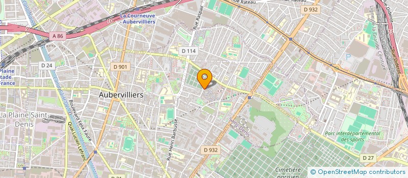 localisation de l'entreprise MONSIEUR DIDIER SAFRANIONEK à AUBERVILLIERS