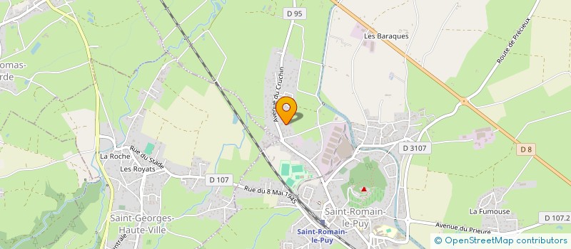 localisation de l'entreprise MONSIEUR DIDIER SALAZARD  SAINT-ROMAIN-LE-PUY