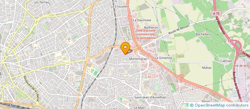 localisation de l'entreprise MONSIEUR DIDIER SALDANA  BEZIERS