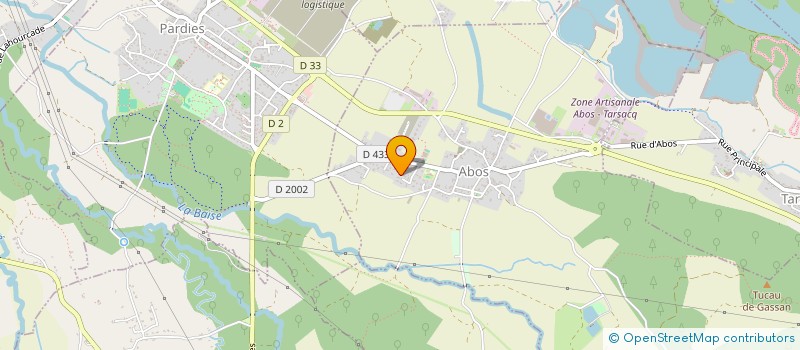 localisation de l'entreprise MONSIEUR DIDIER SALLATO  ABOS