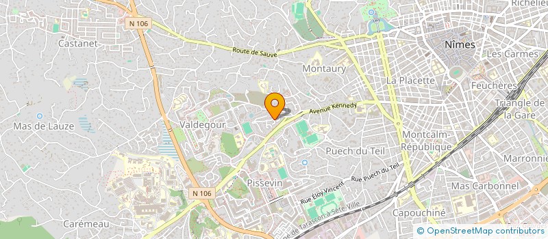 localisation de l'entreprise MONSIEUR DIDIER SALLES  NIMES