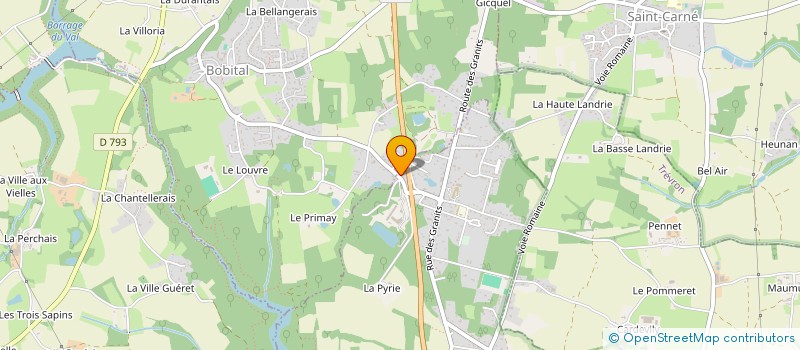 localisation de l'entreprise MONSIEUR DIDIER SANANES  LE HINGLE