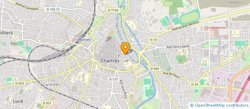 localisation de l'entreprise MONSIEUR DIDIER SANCEY à CHARTRES
