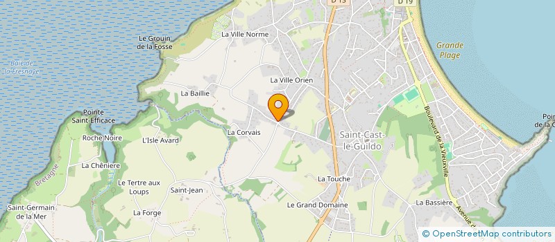 localisation de l'entreprise MONSIEUR DIDIER SANCHEZ à SAINT-CAST-LE-GUILDO