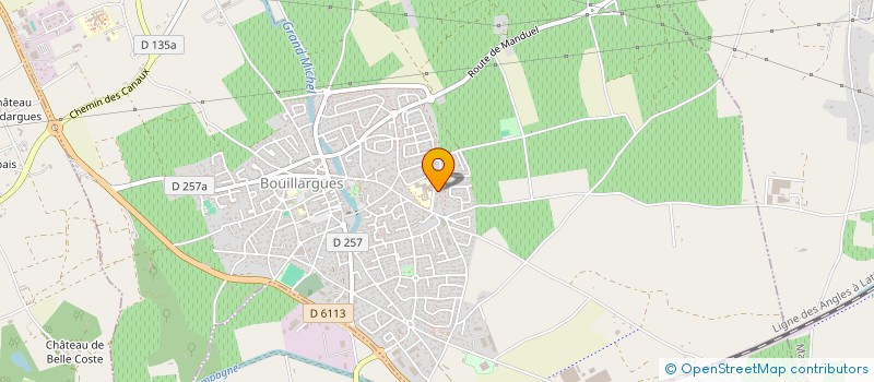 localisation de l'entreprise MONSIEUR DIDIER SANCHEZ  BOUILLARGUES