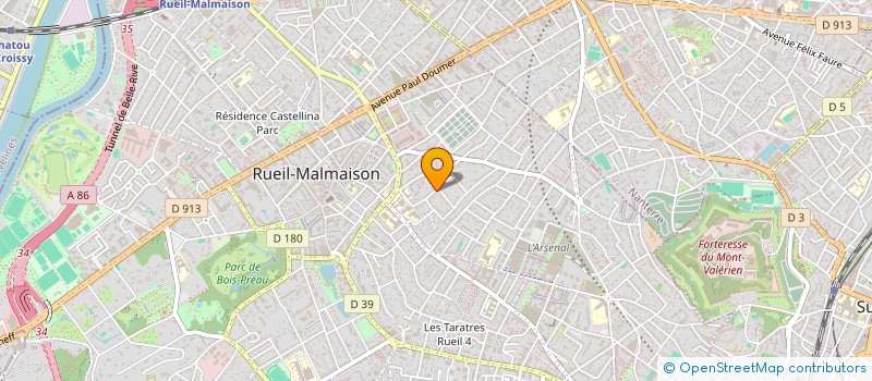 localisation de l'entreprise MONSIEUR DIDIER SANZ à RUEIL-MALMAISON