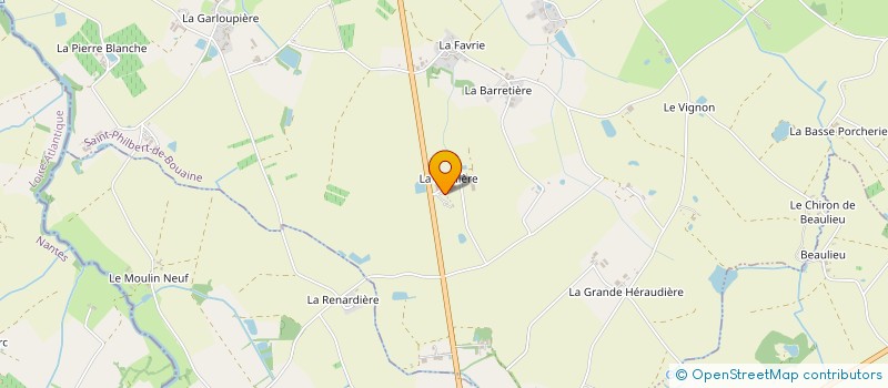 localisation de l'entreprise MONSIEUR DIDIER SAUVAGET à SAINT-PHILBERT-DE-BOUAINE