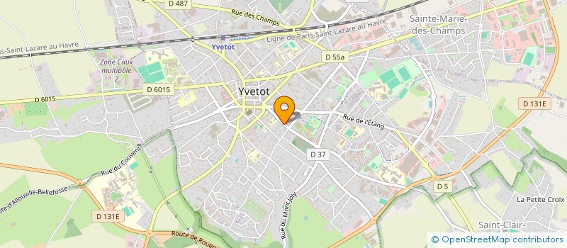 localisation de l'entreprise MONSIEUR DIDIER SAVOYE à YVETOT