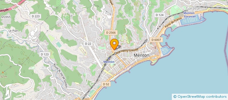 localisation de l'entreprise MONSIEUR DIDIER SAYTOUR à MENTON