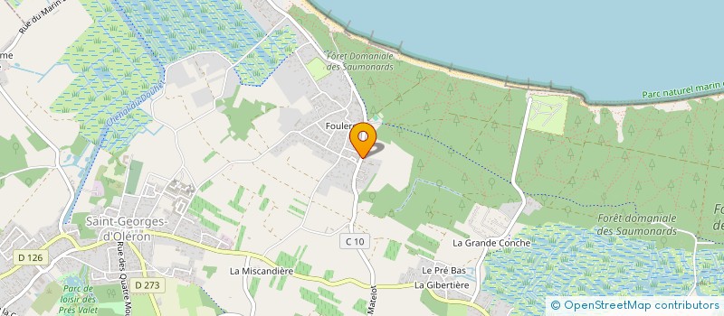 localisation de l'entreprise MONSIEUR DIDIER SCEUTENAIRE  SAINT-GEORGES-D'OLERON