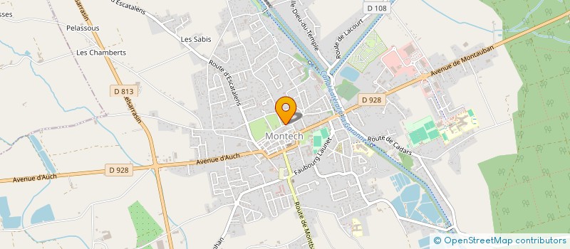 localisation de l'entreprise MONSIEUR DIDIER SCHIEVENE  CORDES TOLOSANNES