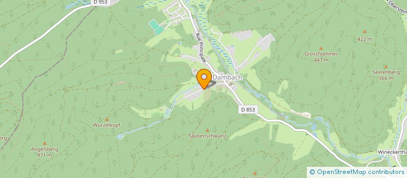 localisation de l'entreprise MONSIEUR DIDIER SCHMELZER  DAMBACH