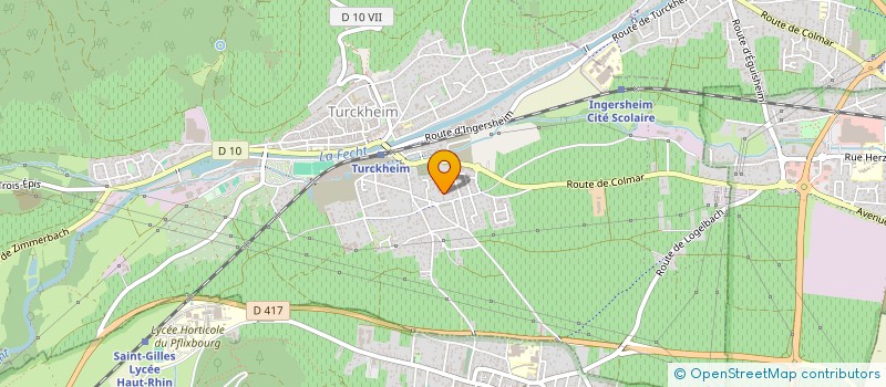 localisation de l'entreprise MONSIEUR DIDIER SCHMITT  TURCKHEIM