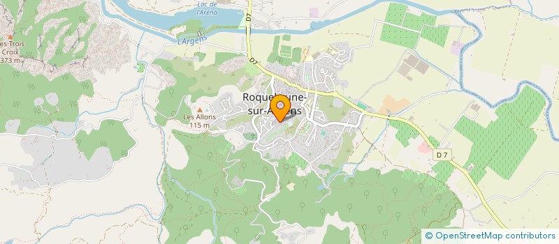 localisation de l'entreprise MONSIEUR DIDIER SCHOENHENZ  ROQUEBRUNE-SUR-ARGENS