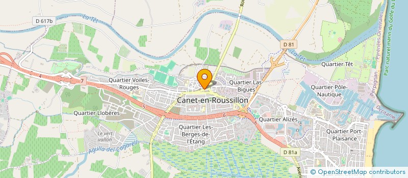 localisation de l'entreprise MONSIEUR DIDIER SCIO  CANET-EN-ROUSSILLON