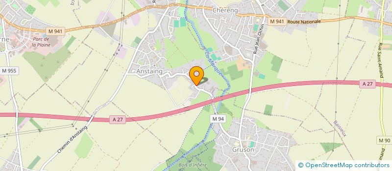 localisation de l'entreprise MONSIEUR DIDIER SELOSSE  ANSTAING