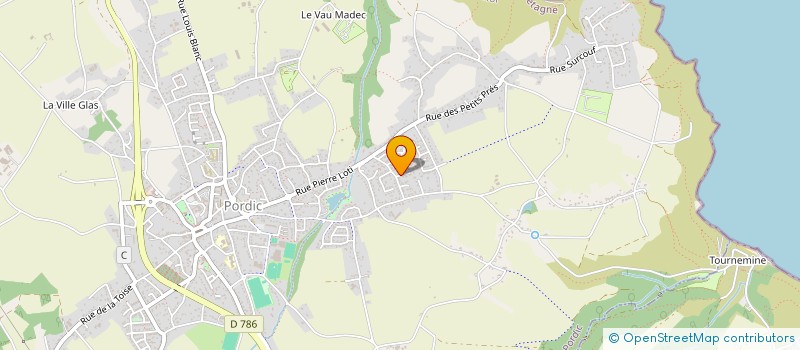 localisation de l'entreprise MONSIEUR DIDIER SERANDOUR  PORDIC