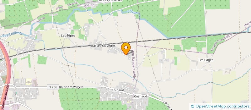 localisation de l'entreprise MONSIEUR DIDIER SERGEANT  SAINT-RAMBERT-D'ALBON