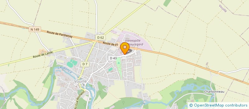 localisation de l'entreprise MONSIEUR DIDIER SERGUEENKOFF  VOUILLE