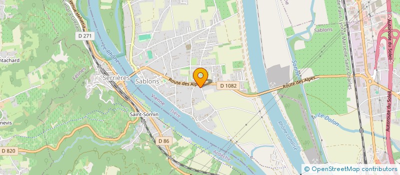 localisation de l'entreprise MONSIEUR DIDIER SERRE à SABLONS