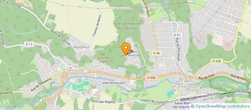 localisation de l'entreprise MONSIEUR DIDIER SERRES  CHEVREUSE