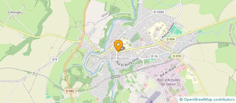 localisation de l'entreprise MONSIEUR DIDIER SERRES à SEMUR-EN-AUXOIS