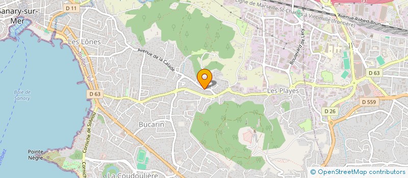 localisation de l'entreprise MONSIEUR DIDIER SEVIN  SIX-FOURS-LES-PLAGES