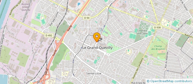 localisation de l'entreprise MONSIEUR DIDIER SIBBILLE  LE GRAND-QUEVILLY